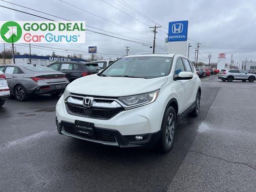 White 2017 Honda CR-V EX