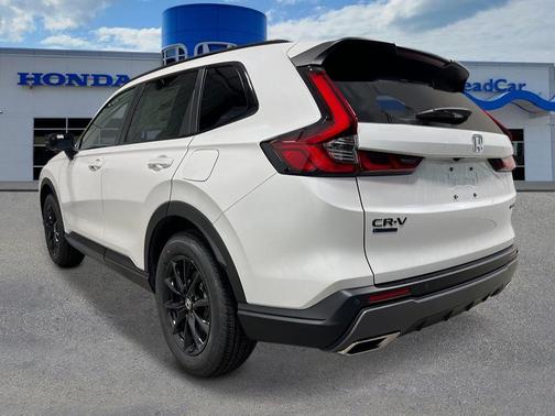 Platinum White Pearl 2026 Honda CR-V Hybrid Sport-L