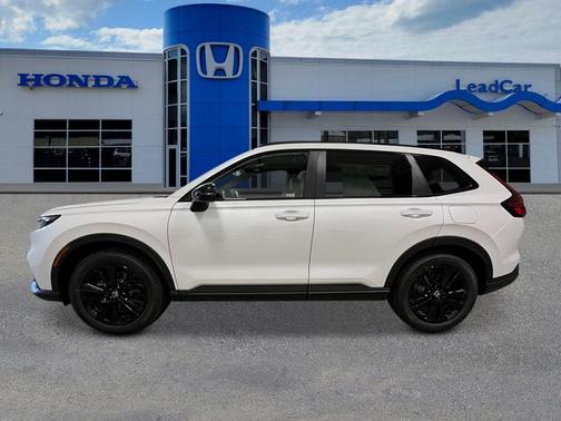 Platinum White Pearl 2026 Honda CR-V Hybrid Sport Touring