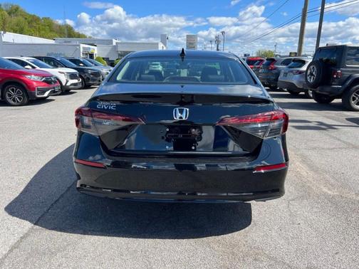 Crystal Black Pearl 2025 Honda Civic LX