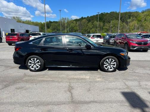 Crystal Black Pearl 2025 Honda Civic LX