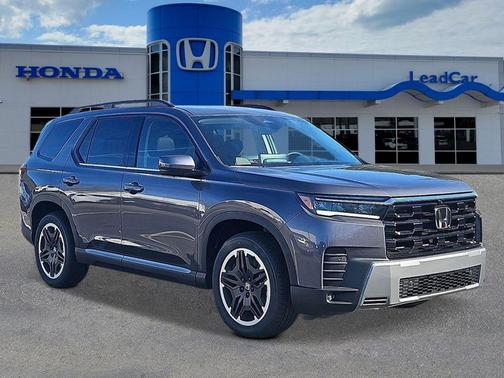 Modern Steel Metallic 2026 Honda Pilot Touring S