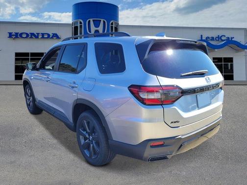 Solar Silver Metallic 2026 Honda Pilot Sport