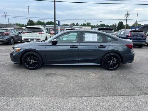 Meteorite Gray Metallic 2026 Honda Civic Sport