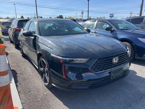 Crystal Black Pearl 2024 Honda Accord Hybrid Sport