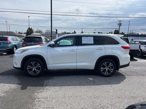 Blizzard Pearl 2017 Toyota Highlander LE