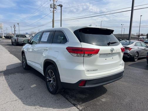 Blizzard Pearl 2017 Toyota Highlander LE