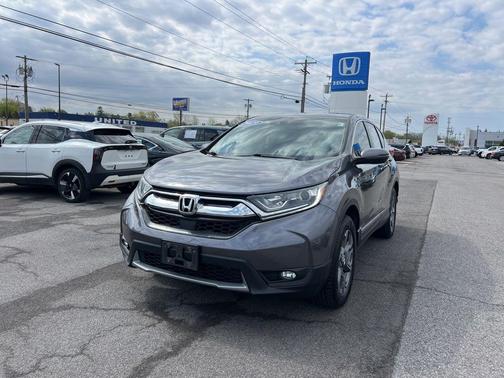 Gray 2019 Honda CR-V EX-L