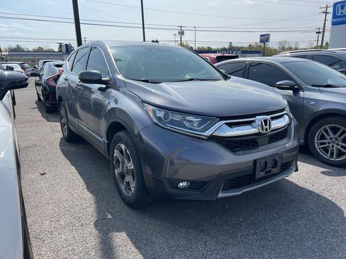 Gray 2019 Honda CR-V EX-L