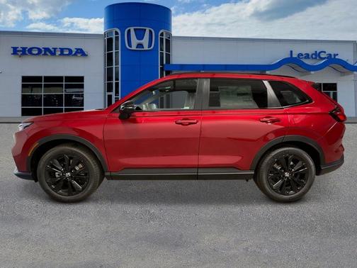 Radiant Red Metallic 2026 Honda CR-V Hybrid Sport Touring