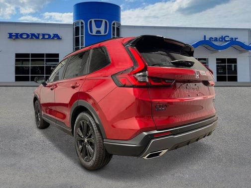 Radiant Red Metallic 2026 Honda CR-V Hybrid Sport Touring