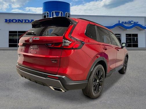 Radiant Red Metallic 2026 Honda CR-V Hybrid Sport Touring