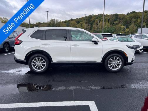 Platinum White Pearl 2025 Honda CR-V EX-L