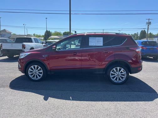 Ruby Red Metallic 2017 Ford Escape Titanium