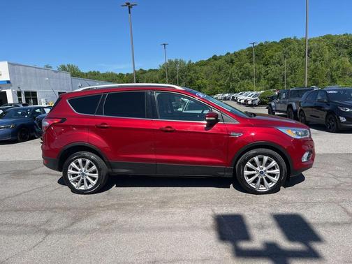 Ruby Red Metallic 2017 Ford Escape Titanium