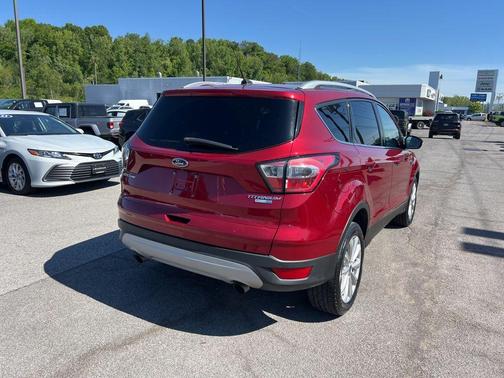 Ruby Red Metallic 2017 Ford Escape Titanium