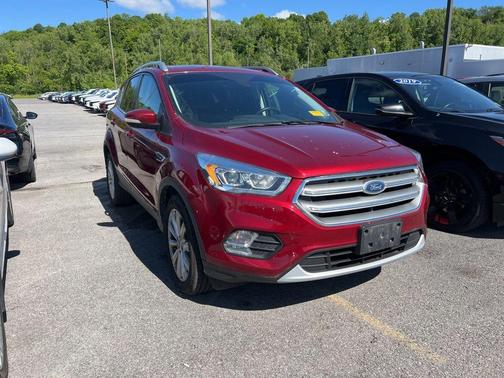 Ruby Red Metallic 2017 Ford Escape Titanium