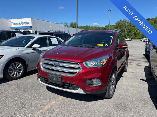 Ruby Red Metallic 2017 Ford Escape Titanium