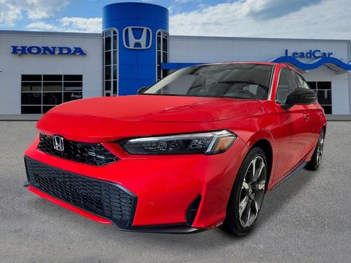 Rallye Red 2026 Honda Civic Hybrid Sport Touring