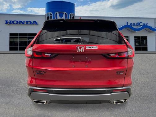 Radiant Red Metallic 2026 Honda CR-V Hybrid Sport Touring