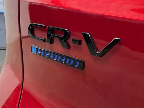 Radiant Red Metallic 2026 Honda CR-V Hybrid Sport Touring