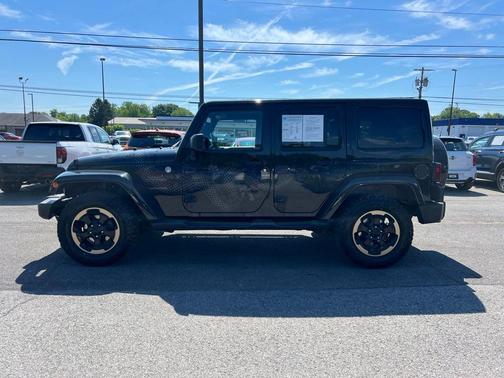Black Clearcoat 2014 Jeep Wrangler Unlimited Sahara