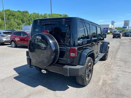 Black Clearcoat 2014 Jeep Wrangler Unlimited Sahara