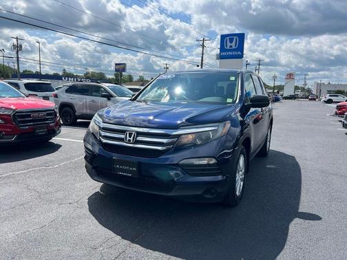 Obsidian Blue Pearl 2016 Honda Pilot LX