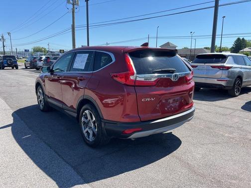Red 2018 Honda CR-V EX
