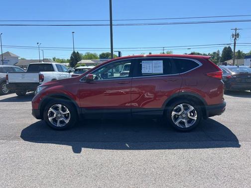 Red 2018 Honda CR-V EX