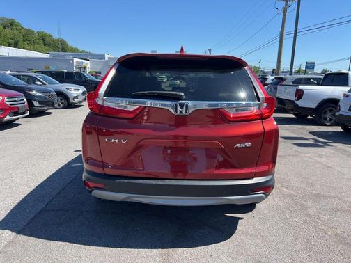 Red 2018 Honda CR-V EX
