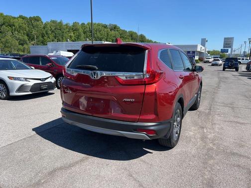 Red 2018 Honda CR-V EX
