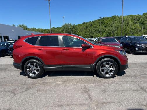 Red 2018 Honda CR-V EX