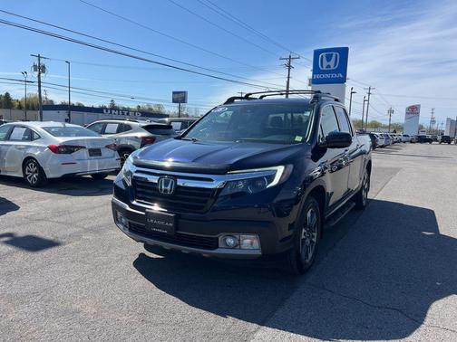 Obsidian Blue Pearl 2018 Honda Ridgeline RTL-E
