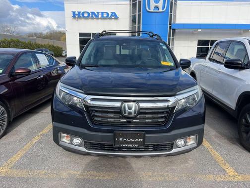 Obsidian Blue Pearl 2018 Honda Ridgeline RTL-E