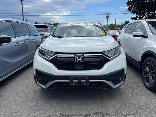 White 2022 Honda CR-V EX-L