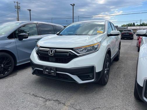 White 2022 Honda CR-V EX-L