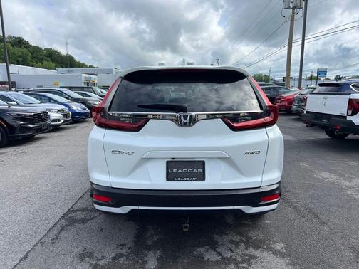 White 2022 Honda CR-V EX-L