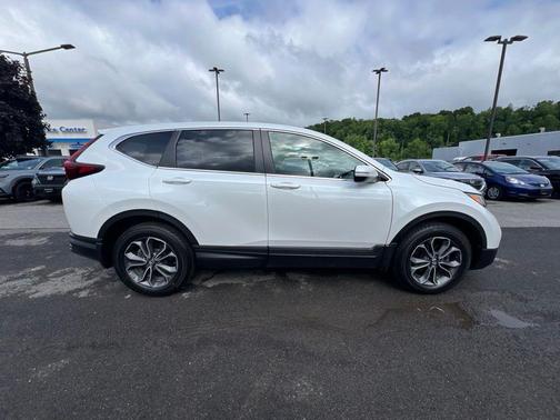 White 2022 Honda CR-V EX-L