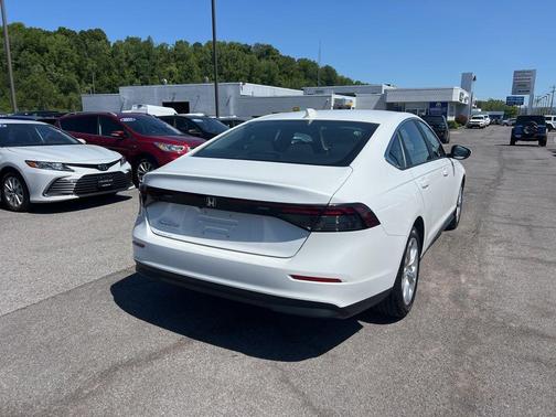 Platinum White Pearl 2024 Honda Accord LX