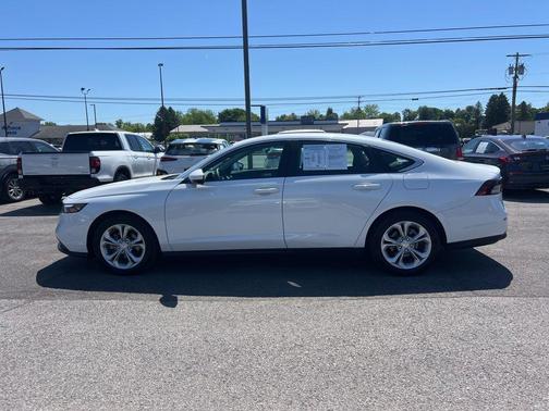 Platinum White Pearl 2024 Honda Accord LX