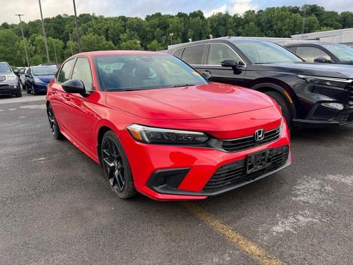 Rallye Red 2024 Honda Civic Sport