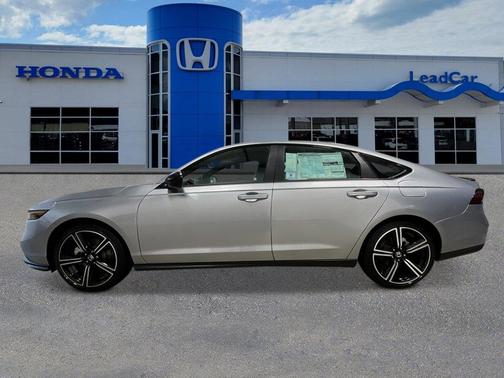 Solar Silver Metallic 2026 Honda Accord Hybrid Sport