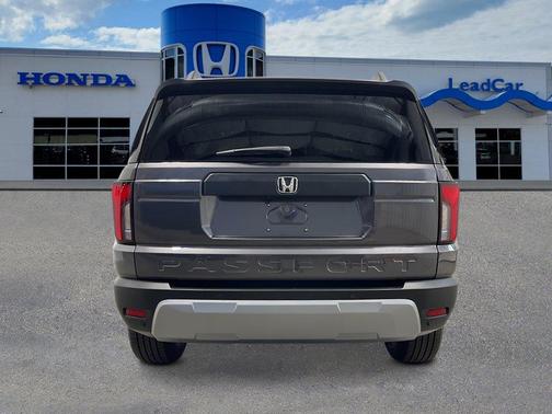 Modern Steel Metallic 2026 Honda Passport RTL