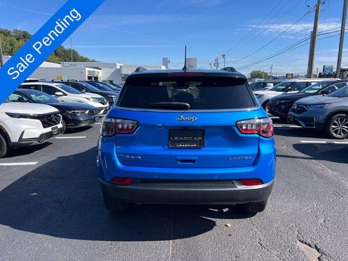 Hydro Blue Pearlcoat 2025 Jeep Compass Limited