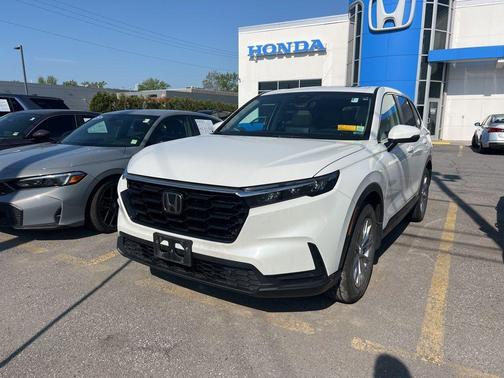 Platinum White Pearl 2023 Honda CR-V EX-L