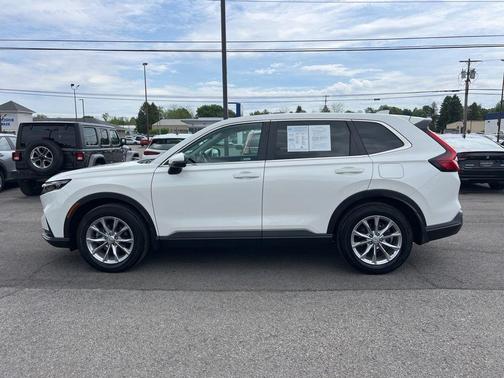 Platinum White Pearl 2023 Honda CR-V EX-L