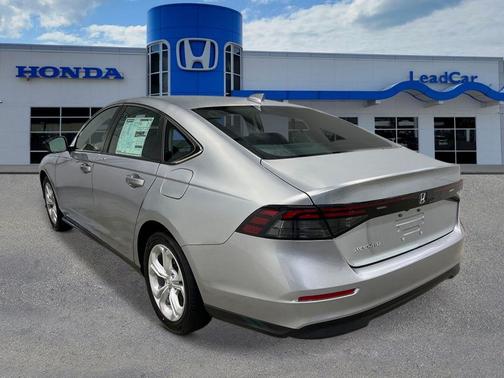 Solar Silver Metallic 2025 Honda Accord LX