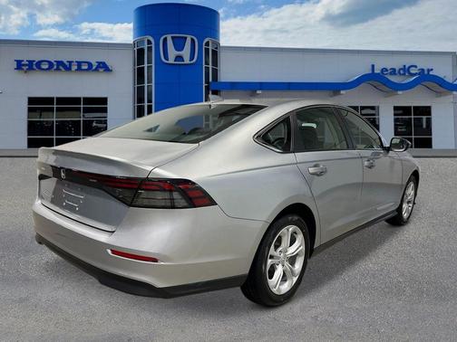 Solar Silver Metallic 2025 Honda Accord LX