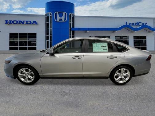 Solar Silver Metallic 2025 Honda Accord LX